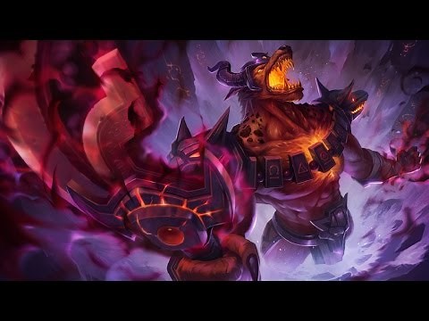 Skin Nasus Infernal - League of Legends
