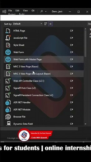 how to create master page in asp net #tutorial
