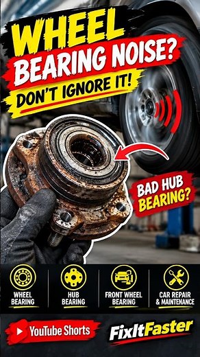 Wheel Bearing Noise | bad wheel bearing noise