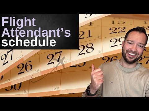 How Flight Attendant Schedules Work