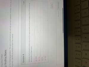 Substrate-level phosphorylation accounts for approximately what... | Filo