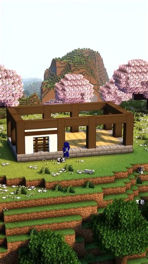 47K views · 1.3K reactions | Minecraft Japanese House  #minecraft #minecrafttutorial #minecraftbuilding | Newely | Facebook