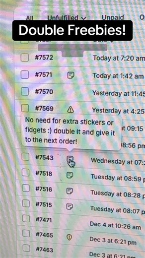 Playing Possum Clothing Co. on Instagram: "Thank you, Mack and Kathleen! We hope you love your orders! (The mini pop-it moved in between shots… But don’t worry! Everything made into the package!)"