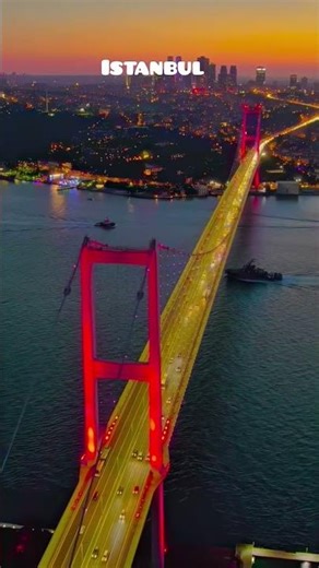 Istanbul Travel Guide 🇹🇷✈️ | Must Visit Places | Europe Meets Asia #peacefulvibes #travelvideo #8k