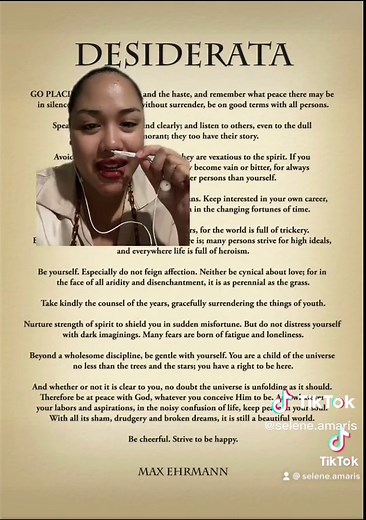 Poem About Life Lessons: Desiderata Meaning and Poetry Recitation