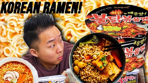 Finding the best Korean ramen: Sampling 20 varieties