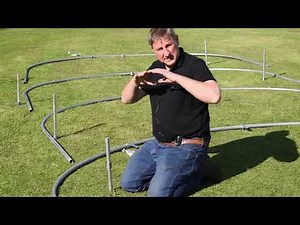 How to build your Northern Polytunnel's Trenched-in Allotment Polytunnel