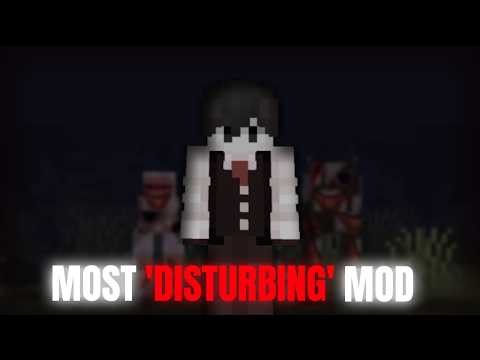 PLAYING THE MOST 'DISTURBING' MINECRAFT MOD...