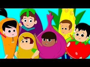 Vegetables Song | Learn Vegetables | Nursery Rhymes Songs For Children | Rhyme For Kids
