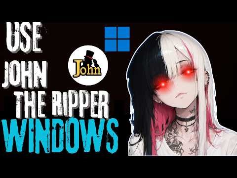 Password Cracking with John the ripper on Windows