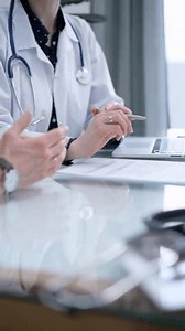 Doctor Patient Talking Clinic Female Physician Stock Footage Video (100% Royalty-free) 3485104431 | Shutterstock