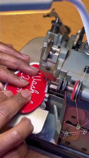 Merrow machine!! Check this patch out Sundaypatchco.Etsy.com #foryou#sewhappy #embroidery