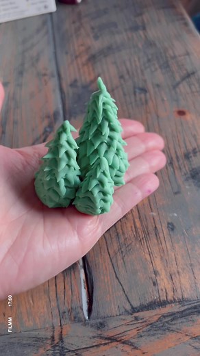 Easiest Fondant Trees Tutorial for Cake Decorating