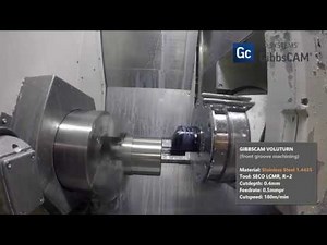 GibbsCAM - Voluturn, "dynamic turning"