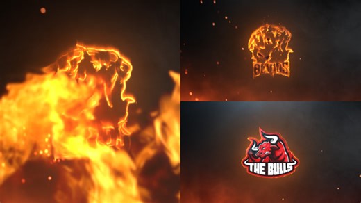 Epic Fire Logo Reveal