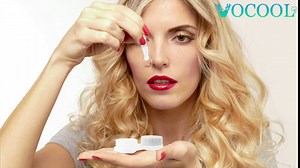 VOCOOL 16 Pcs Portable Contact Lens Tools Set, Inserter/Remover and Tweezer with Soft Tip Mini Eye Contact Case Box for Travel