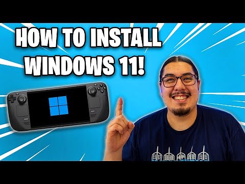 How To Install Windows 11 on Steam Deck! Not Dual Boot