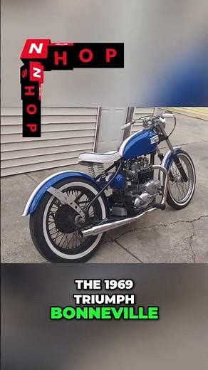 1969 Triumph Bonneville Bobber_ Iconic Custom Motorcycle