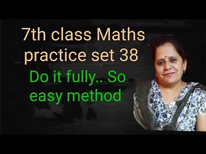 7th Grade Math | Practice Set 38