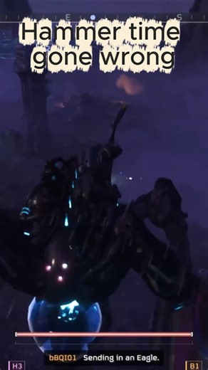 Hammer time gone wrong #helldivers2 #games #gameplay #gaming #videogames #gamingshorts