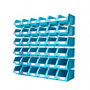 [Hot Item] Warehouse Stackable Plastic Bin, Storage Plastic Box (PK005)