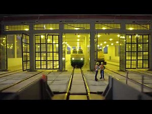 Fully functional H0 Locomotive shed with traverse