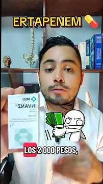 STRONG antibiotic 💊😱 ERTAPENEM for in-hospital use 🧑‍⚕️ #didyouknow #antibiotics #drugs