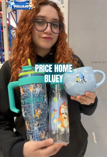 Bluey en Price Home 🩵 #bluey #termos #priceshoesvallejo #fyp