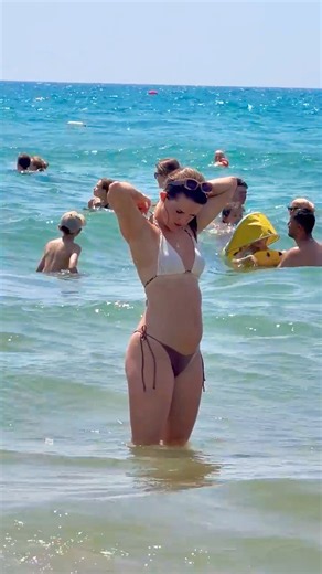 🇬🇷Fun Summer Day Greece Beach Best Summer Holiday 11🦀 #greecebeach