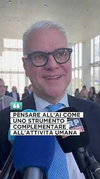 AI, Zangrillo: "Pensare l'intelligenza artificiale come complementare all'attività umana"