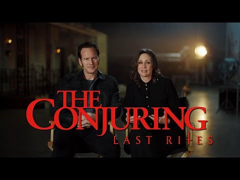 THE CONJURING LAST RITES interviews Vera Farmiga, Patrick Wilson, Mia Tomlinson, Ben Hardy,James Wan