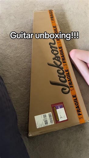 My First Electric Guitar Unboxing Experience