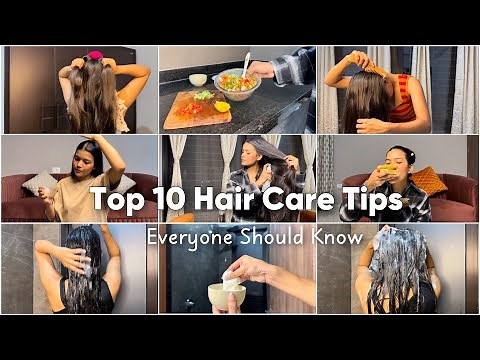 Top 10 HAIR CARE Tips- How to grow long, healthy hair | #tips #haircare Mishti Pandey