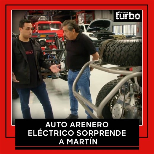 Martín queda impresionado al descubrir un auto arenero totalmente eléctrico y potente. ⚡🚙 Disfruta el contenido de Discovery en MAX. Suscríbete ahora: | Discovery Turbo