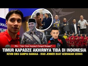 YANG DITUNGGU DATANG JUGA❗Kapadze Girang Tiba Di Tanah air ~ PSSI Langsungkan Interview, Diks Timnas
