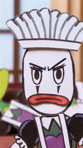 How Kauffman helped to clean Rabbit #papercraft #asmr #diy #trend
