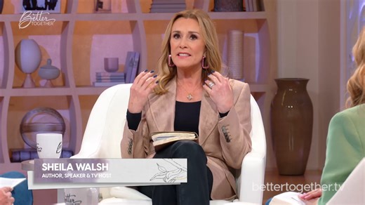 When you’re real with God about your pain, His grace meets you there. Sheila Walsh opens up about a fearful moment in her life that became a holy encounter. Instead of pushing her pain down, she laid it all before the Father—and grace met her there! You can watch this full conversation, “How to Surrender Control,” on the TBN app and our website. Season 6, Episode 957 | Better Together TV