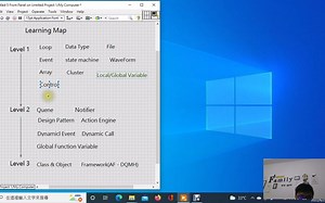 LabVIEW Lesson 009--Learning Map