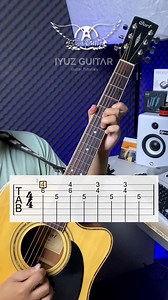 Aerosmith - Dream On #guitarchord #guitartab #guitartutorial #guitarlesson | Iyuz guitar