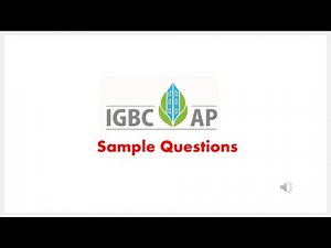 The IGBC AP Sample Questions Part1