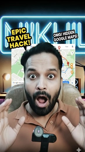 OMG! 🤯 HIDDEN Google Maps Travel HACKS! #techshorts #GoogleMapsHack #TravelSecret #HiddenGems | Buzz2day Tech