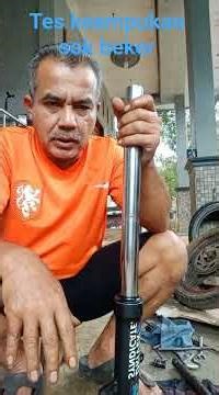 how to test shock absorbers #tutorial #motorcycle workshop