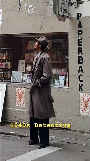 Giving 1940s Detective. #1940s #fashion #1940sfashion #1940sdress #menfashion #vintage