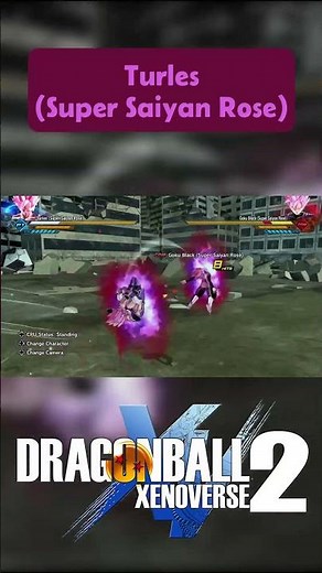 NEW Turles (Super Saiyan Rose) Showcase #dragonballz #dragonball #xenoverse2fanseries