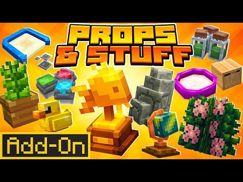 Props and Stuff Add-On | Minecraft Marketplace | Showcase