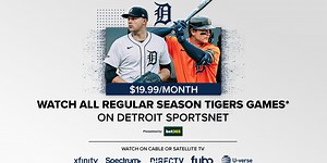Stream Tigers games on Detroit SportsNet