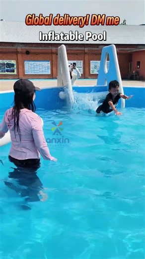 Amusement Park Project Solutions! Inflatable pool for park！