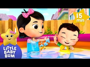 Paddling Pool Baby⛵ | Little Baby Bum | Kids Songs | Moonbug Mornings 🌞