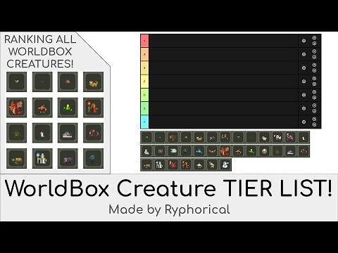 Ranking WorldBox Creatures on a TIER LIST!