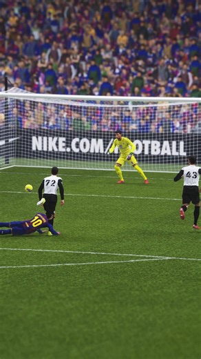 A goal for the history books! ✨ 🎮 eFootball | FC Barcelona